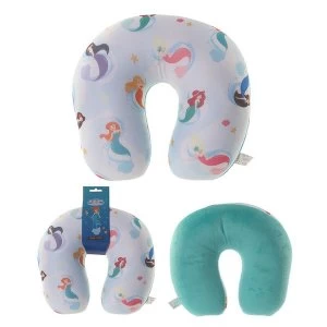 Image of Mermaid Design Handy Travel Pillow