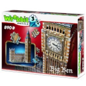 Image of Wrebbit Big Ben and Parliament 3D Puzzle (890 Pieces)