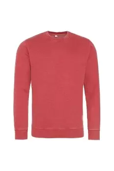 Image of Hoods Long Sleeve Washed Look Sweatshirt