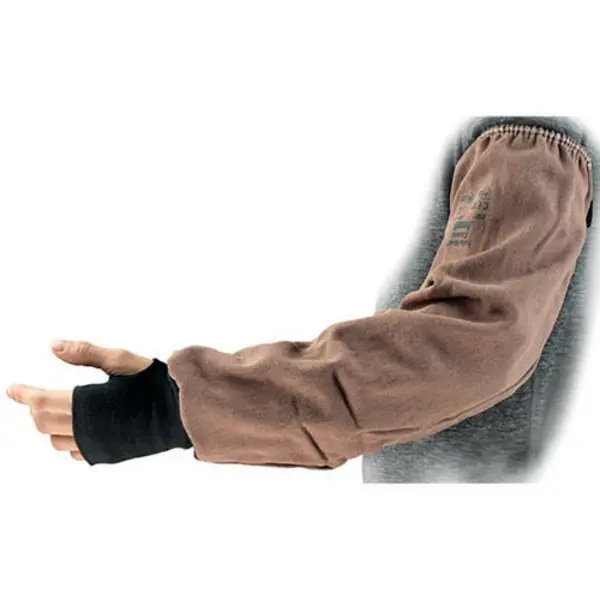 Image of Ansell Ansell Safe-Knit 59-416 Sleeve (Pack of 12) Brown AN59-416