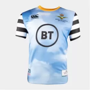 Image of Canterbury RAF 7's Training T-Shirt Mens - Blue