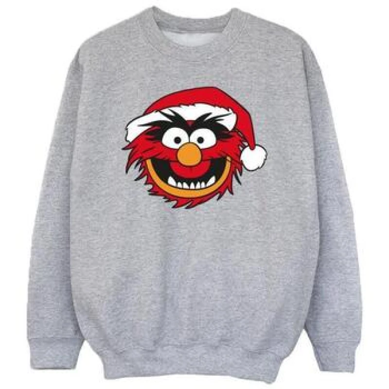 Image of Disney Muppets Animal Hat Sweatshirt Grey male