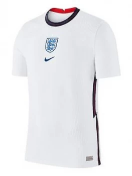 Image of Nike England 2020 Home Short Sleeve Vapor Match Shirt - White
