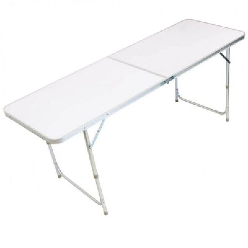 Image of Oypla 6ft Folding Outdoor Camping Table White unisex