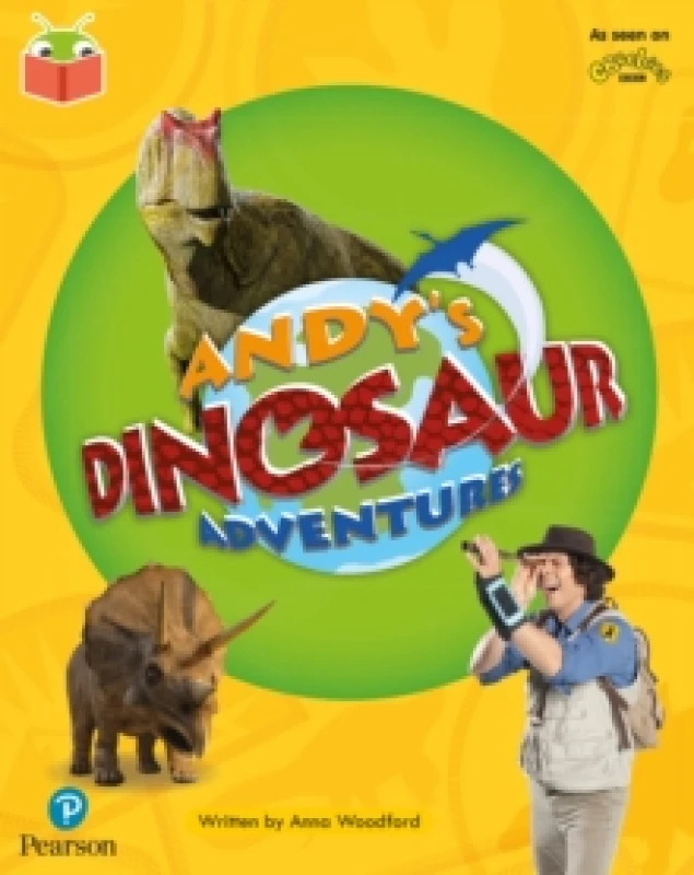 Image of Bug Club Independent Phase 5 Unit 26: Andy's Amazing Adventures: Andy's Dinosaur Adventure Paperback / softback