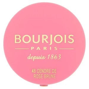 Image of Bourjois Little Round Pot Blusher Cendres De Roses Brune 48 Pink