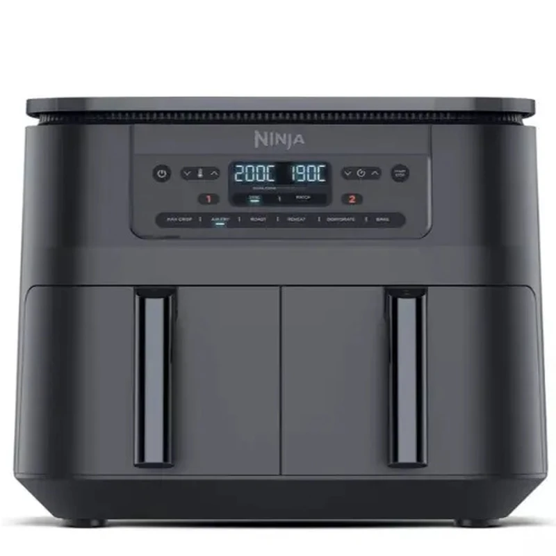 Image of Ninja 6-in-1 Dual Zone DZ300UK Air Fryer - Gun Metal Grey, Black,Silver/Grey 622356322706