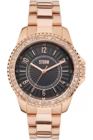 Image of Ladies STORM Zirona Crystal Watch 47276/BK