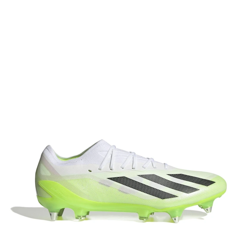 Image of adidas X Crazyfast Elite Soft Ground Football Boots Wht/Blk/Lemon male 6.5 (40)