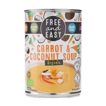 Image of Free & Easy Carrot & Coconut Soup 400g