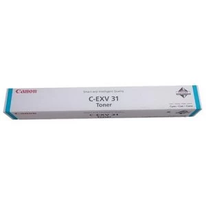 Image of Canon CEXV31 Cyan Laser Toner Ink Cartridge