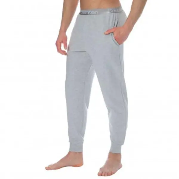 Image of Calvin Klein Modern Structure Pants - Heather Grey S