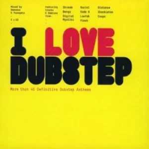Image of I Love Dubstep by Various Artists CD Album