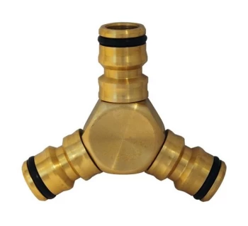 Image of G7907Y Watering Systems Triple Male Connector - CK