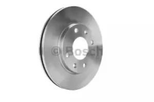 Image of Bosch 0986478370 Front Axle Brake Disc Set Replaces 4246 94