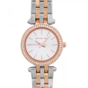 Image of Petite Darci Silver Dial Two-tone Ladies Watch