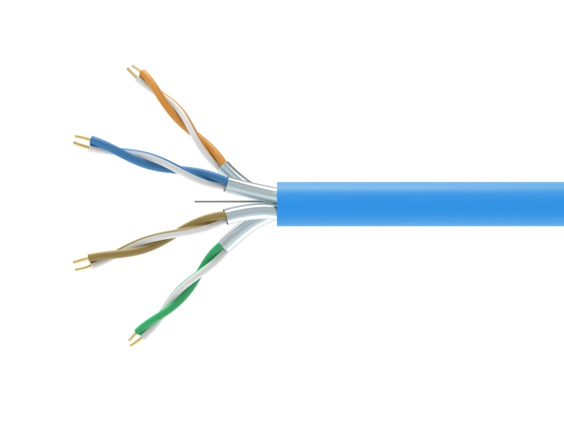 Image of Equip 404546 networking cable Blue 305 m Cat6a U/FTP (STP)