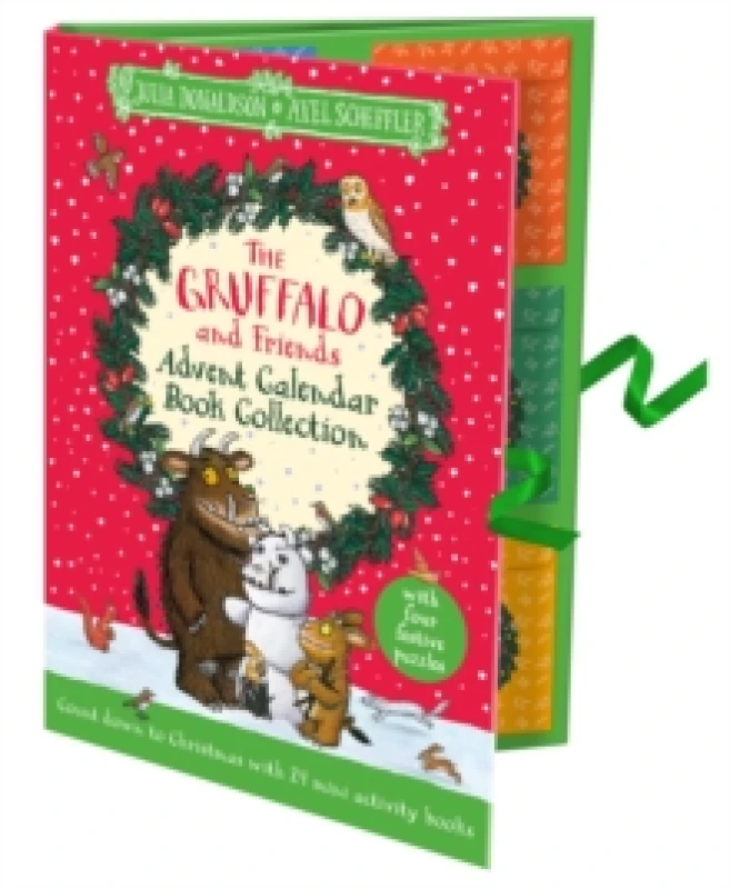 Image of The Gruffalo and Friends Advent Calendar Book Collection : Count down to Christmas with 24 mini activity books! Hardback