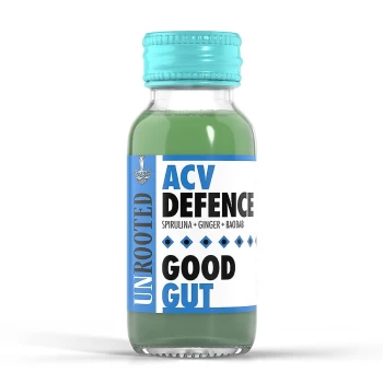 Image of Unrooted ACV, Spirulina & Ginger Shot 60ml