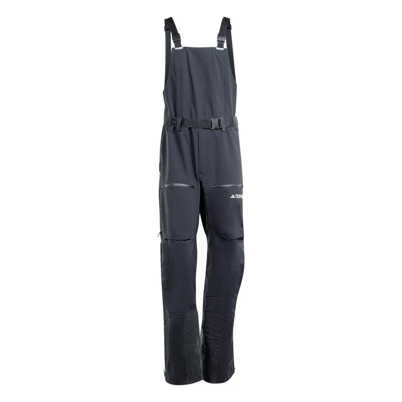 Image of adidas Mens Trainer GTX Bib Ski Trousers Black male XS