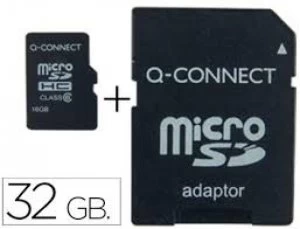 Image of Q Connect 32GB Micro SDHC Memory Card