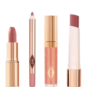Image of Charlotte Tilbury Pillow Talk Beautifying Lip Kit