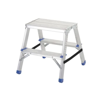 Image of 2-Tread Aluminium Folding Steps - Matlock