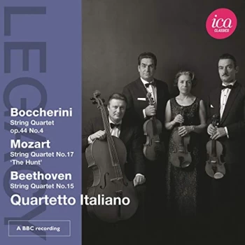 Image of Quartetto Italiano - Boccherini: String Quartet, Op. 44, No. 4/... CD