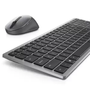Image of Dell Multi-Device Wireless Keyboard and Mouse - KM7120W - US International (QWERTY)