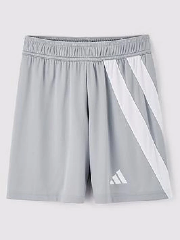 Image of adidas Fortore 23 Football Shorts Juniors - Grey Grey 11 - 12 Years