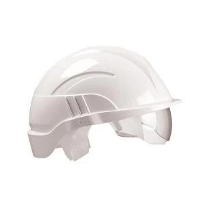 Image of Centurion Vision Plus Safety Helmet Integrated Visor White Ref