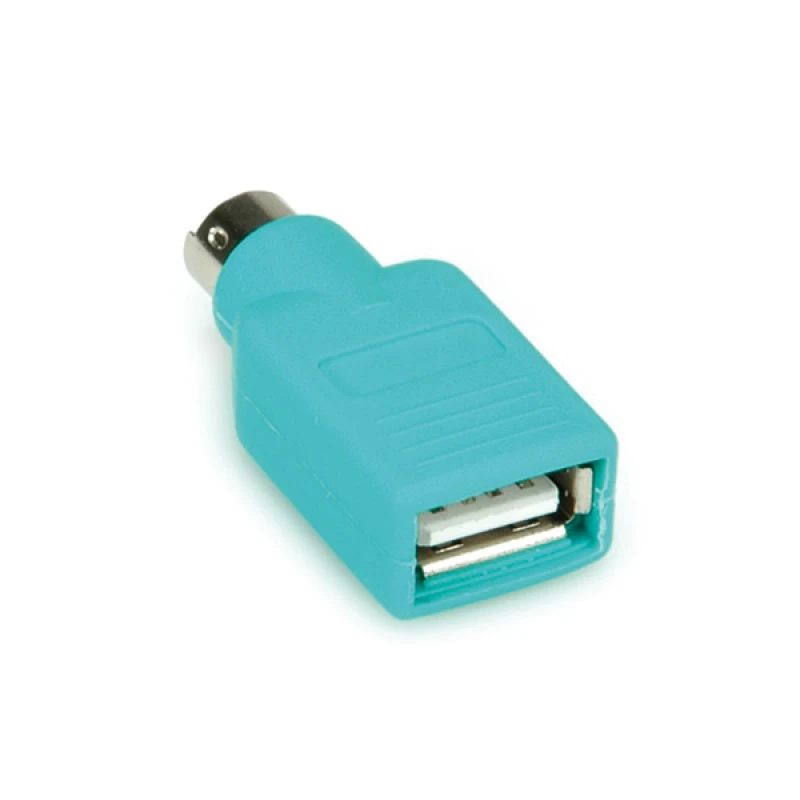 Image of VALUE PS/2 to USB Adapter. Mouse green