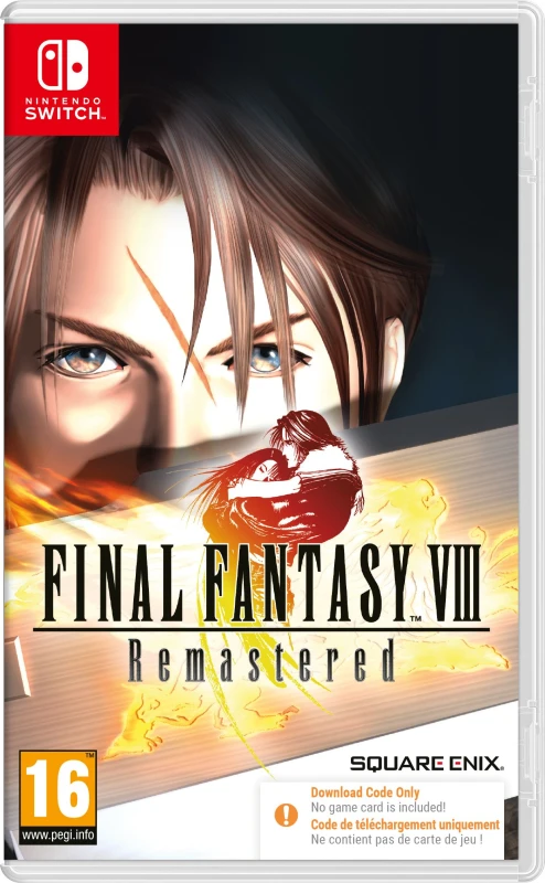 Image of Bandai Namco Entertainment Final Fantasy VIII Remastered - Code in Box - None None One Size