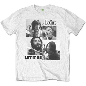 Image of The Beatles - Let it Be Kids 3 - 4 Years T-Shirt - White