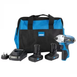 Image of Draper 99723 Storm Force 10.8V Impact Driver Kit (2x 4Ah, Charger...