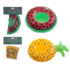 Image of Funky Tropical Inflatable Drinks Holder (1 Random Supplied)
