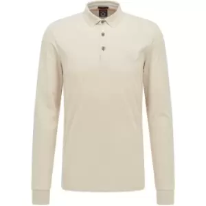 Image of Boss Passerby Polo Shirt - Beige