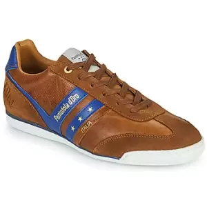 Image of Pantofola d'Oro VASTO UOMO LOW mens Shoes Trainers in Brown.5,10.5