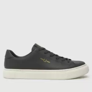 Image of Fred Perry B71 Trainers In Dark Grey