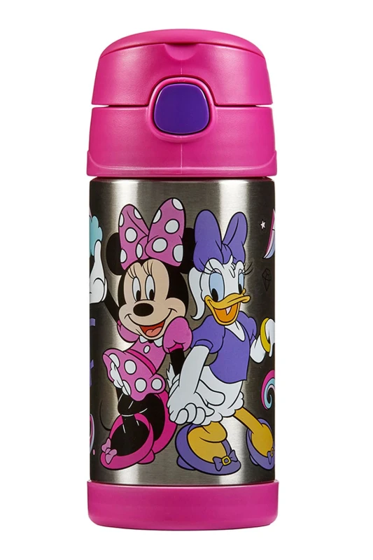Image of Thermos Disney Minnie &Daisy Funtainer Stainless Steel Bottle 355Ml, Multi 5.0509E+12