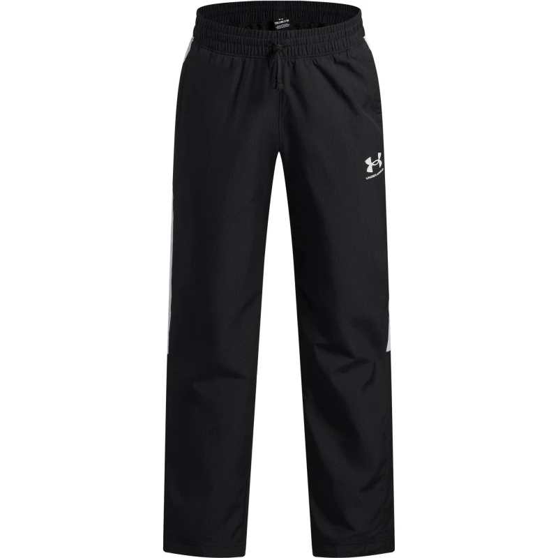 Image of Under Armour Kids Rival Fleece Closed Hem Joggers Blk/Wht male 7-8 (S)