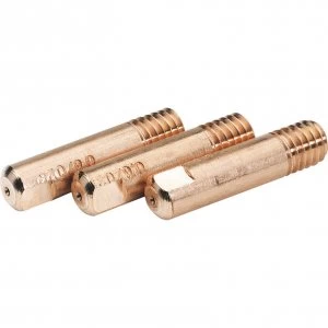 Image of Draper Mig Torch Tip for Draper Welders 0.6mm Pack of 3
