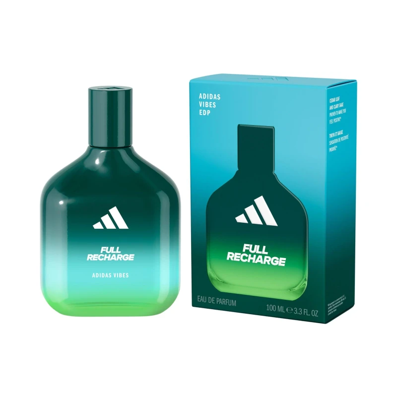 Image of Adidas Vibes Full Recharge eau de parfum unisex 100ml