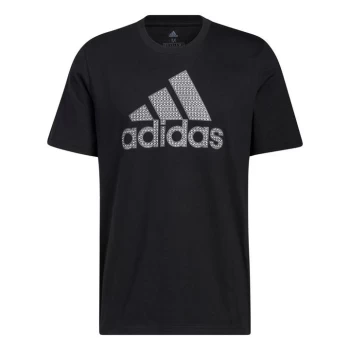 Image of adidas 4D Graphic Tee Mens - Black