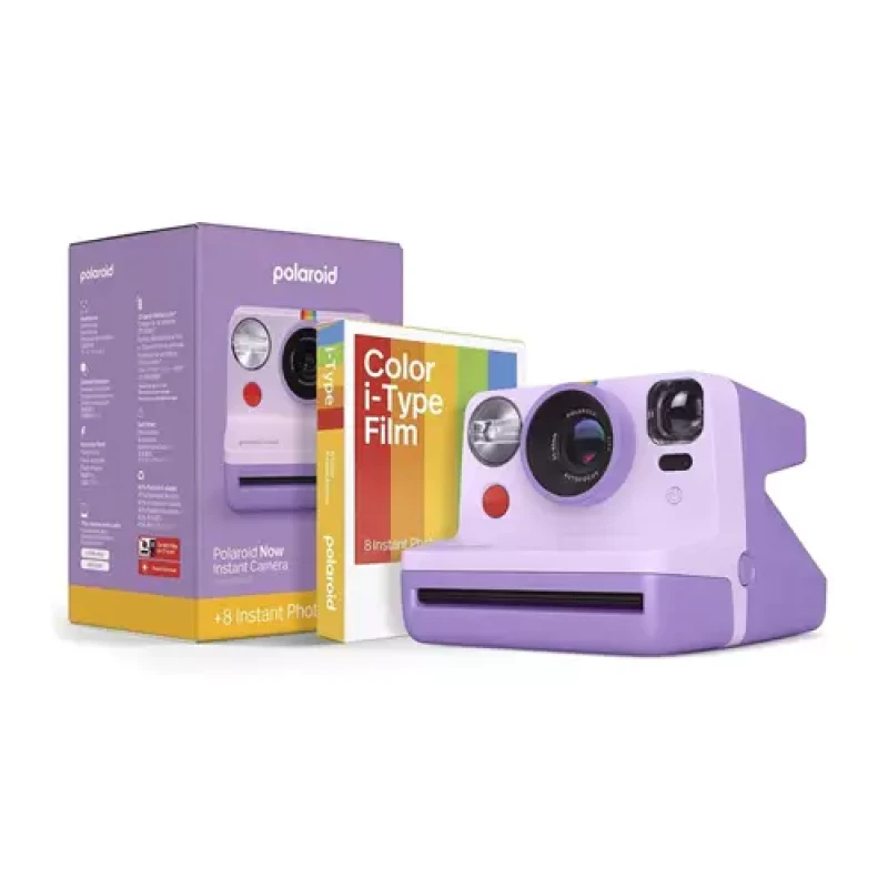 Image of Polaroid Polaroid Now Gen2 Purple Everything Bundle Purple W75P9 Unisex