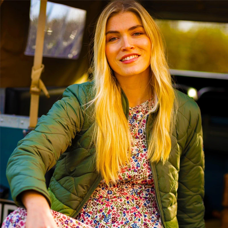 Image of Brakeburn Larch Jacket Green female UK 16