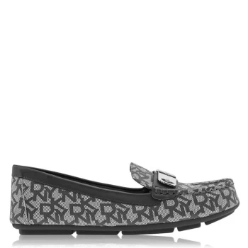 Image of DKNY Crystal Moccasins - Black BLK