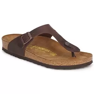 Image of Birkenstock GIZEH PREMIUM womens Flip flops / Sandals (Shoes) in Brown,4.5,5,5.5,7,7.5,2.5