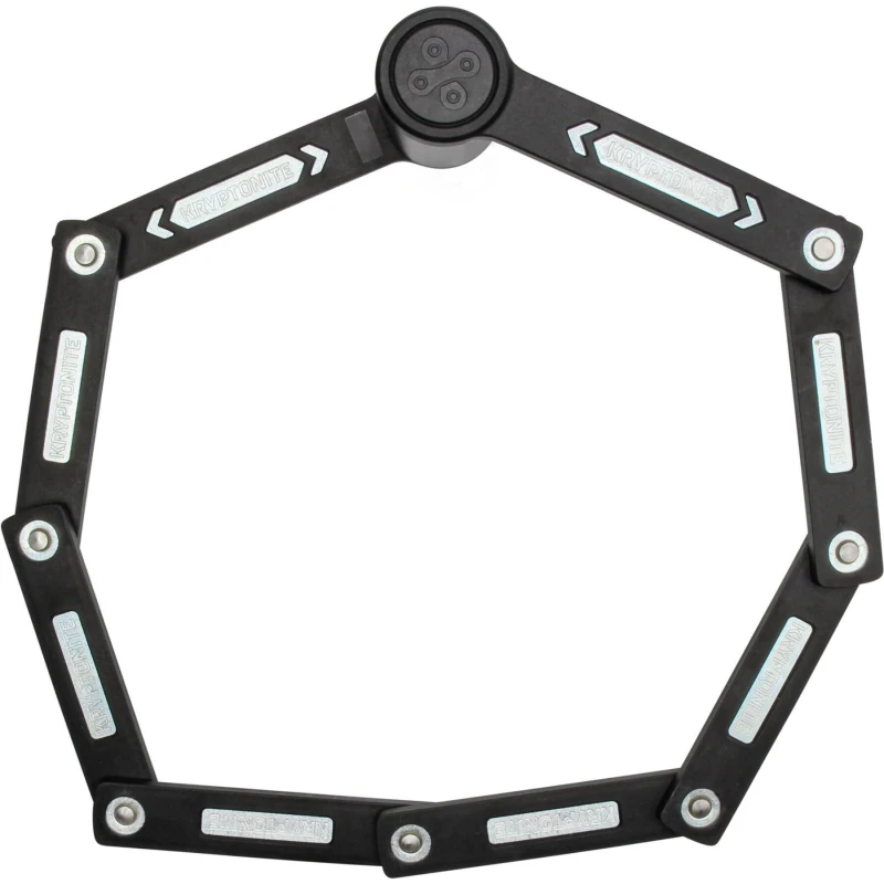 Image of Kryptonite Mini Folding Lock Adults - Black One Size