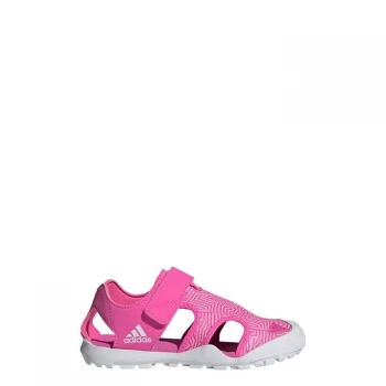 Image of adidas Terrex Captain Toey Sandals Kids - Screaming Pink / Cloud White /